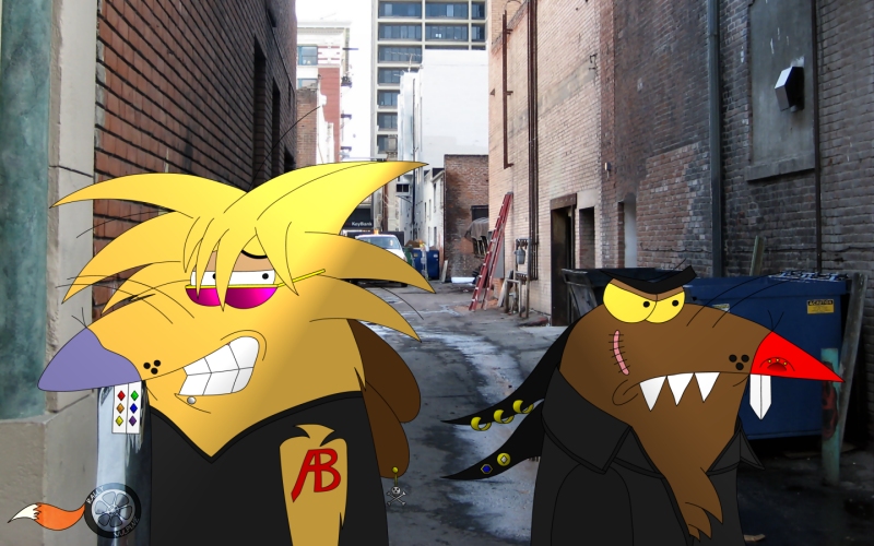 Bad-ass Beaver brothers