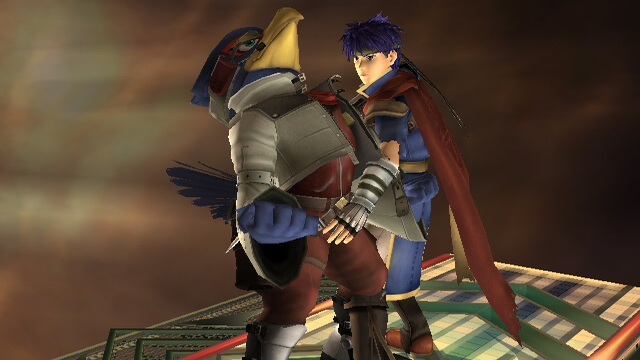 Ike groping Falco (Angle 2)
