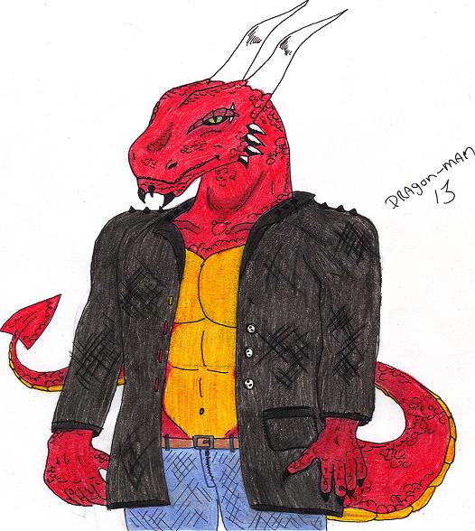 me; dragon-man13