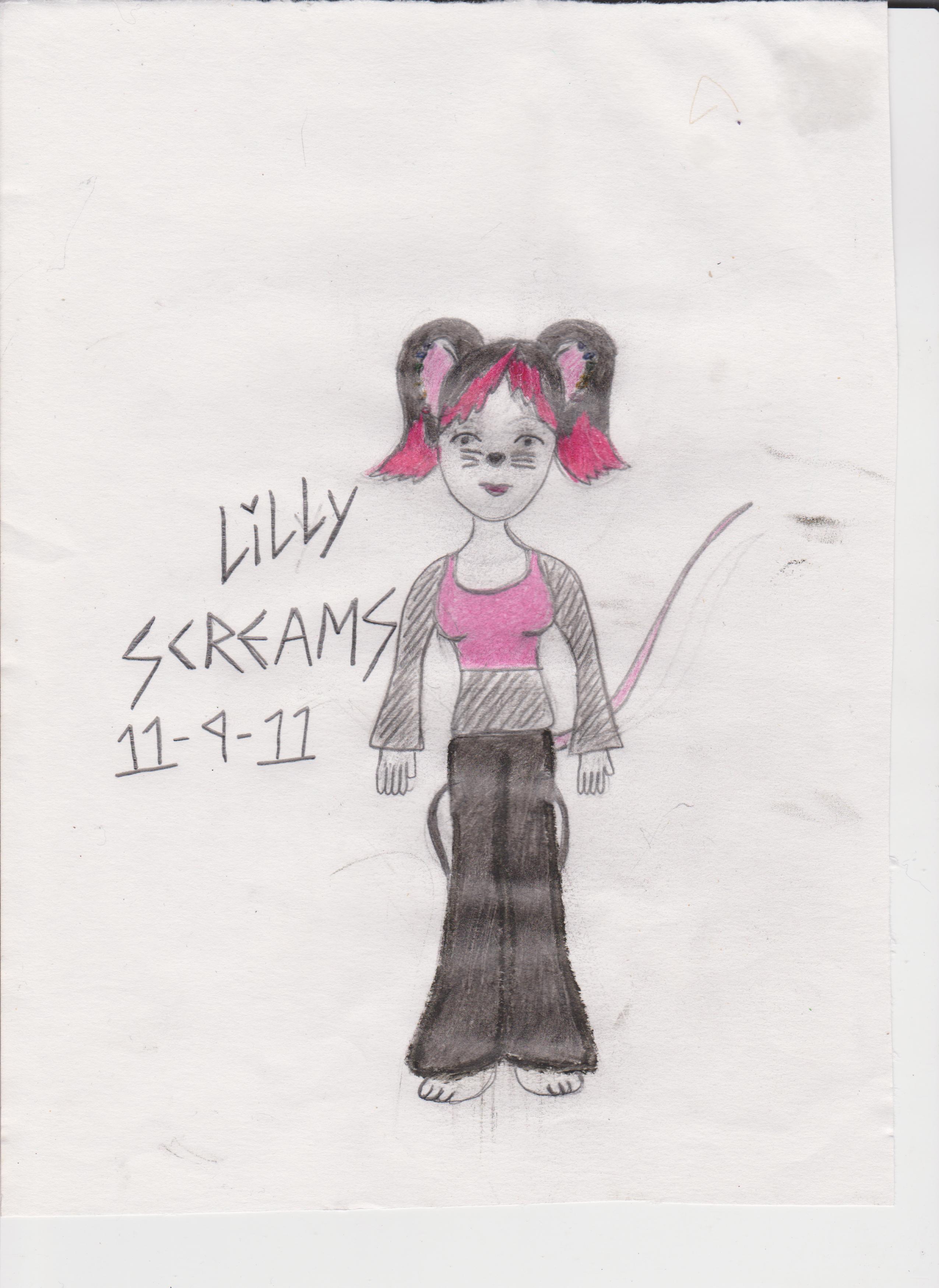 Lilly Screams first draft