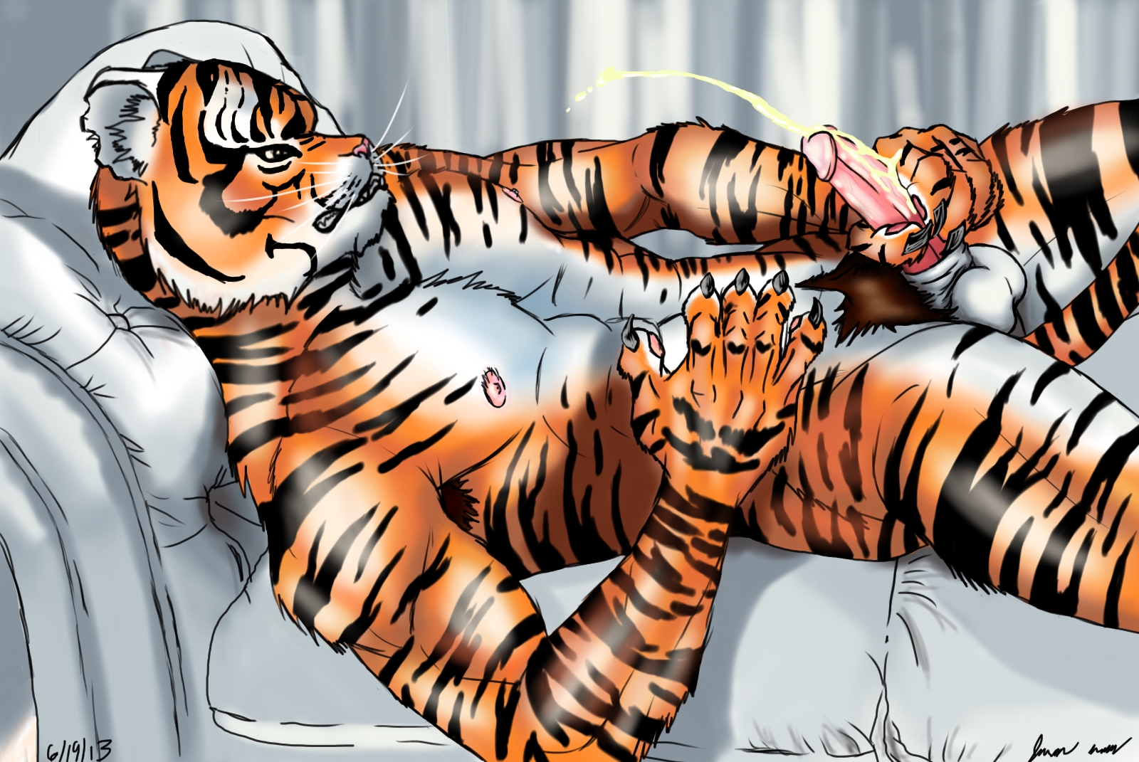 Tiger jacking 
