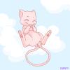 Mew is Happy in the Clouds