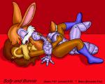 sally and bunniy by bounder fox