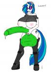 Sexy Futa Balls Vinyl Scratch