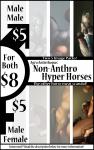 non-anthro hyper horses by agroantirrhopus